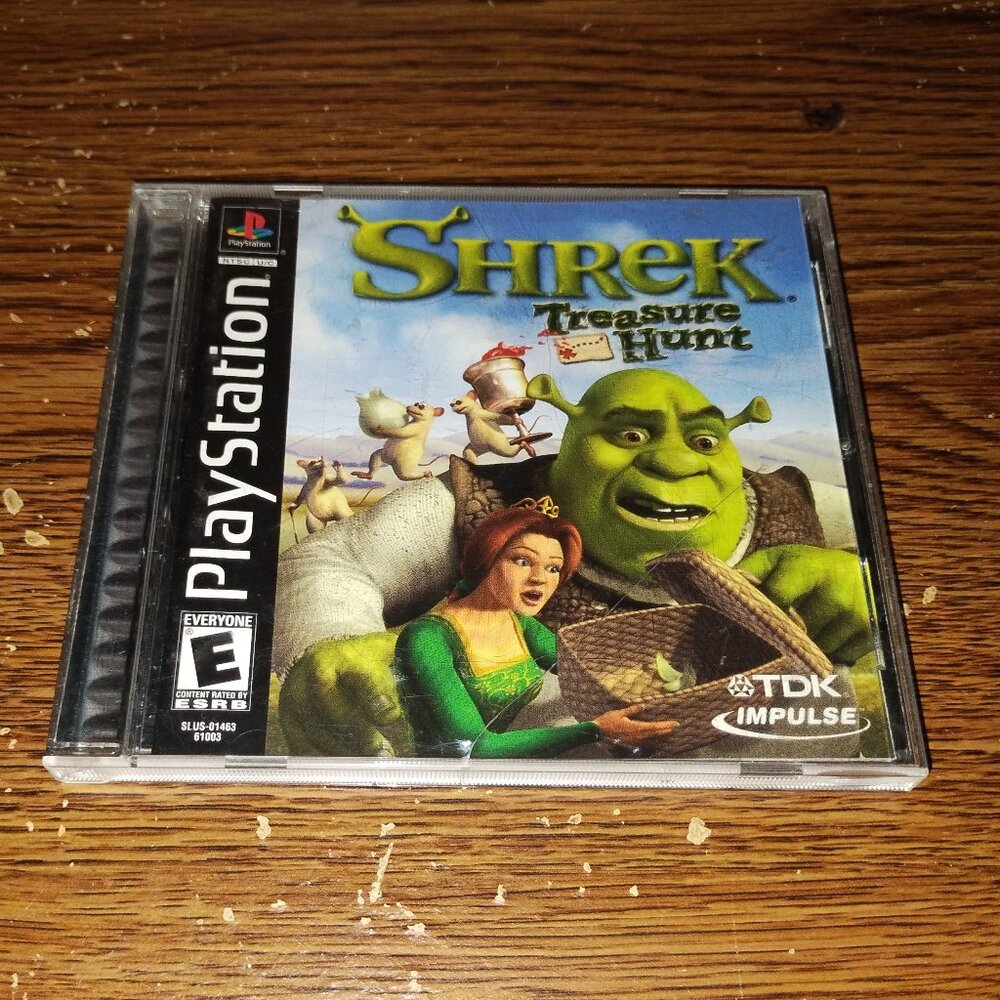 Shrek: Treasure Hunt (Sony PlayStation 1, 2002)